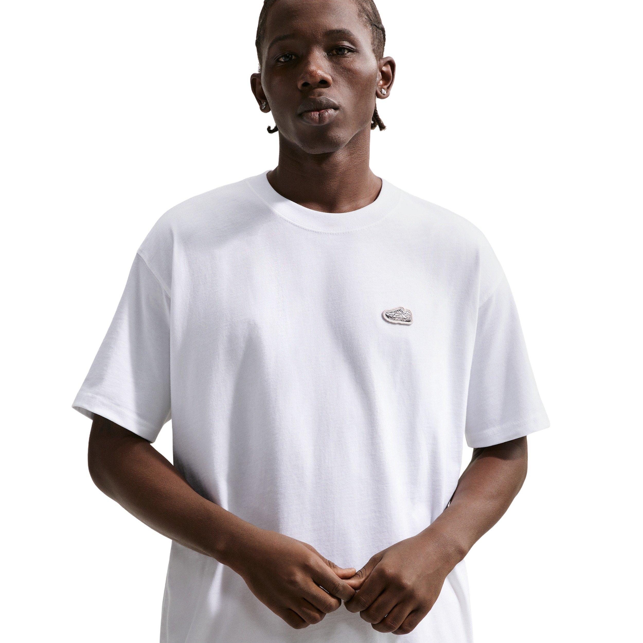 Nike Men's Sportswear Vomero Patch T-Shirt - WHITE